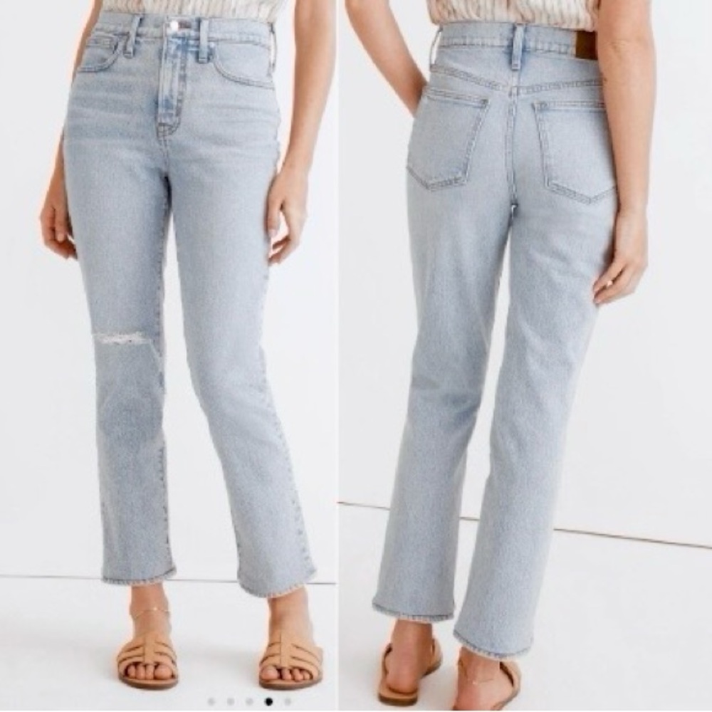 Madewell Curvy Perfect Vintage Crop Jeans